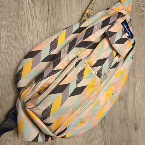KAVU Geometric Sling Bag - Picture 2 of 6